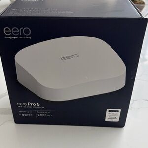 Eero Pro 6 Tri-Band Mesh WiFi Router NIB